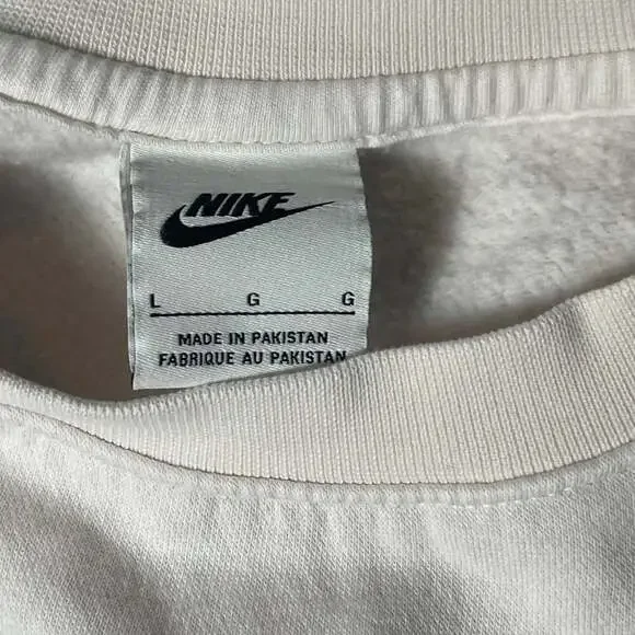 Nike Size Large Men's NIKE CREW MULTICOLOR SWEATSHIRT - Picture 2 of 6